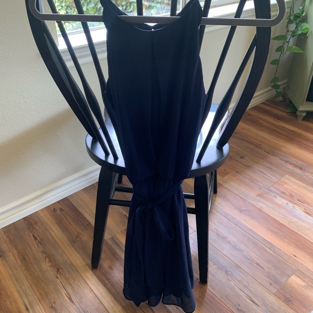 Navy blue dress